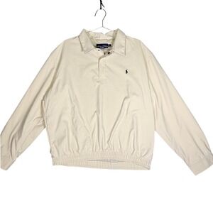 NWT Polo Golf Ralph Lauren Windbreaker Miller Lite Logo Mens Large